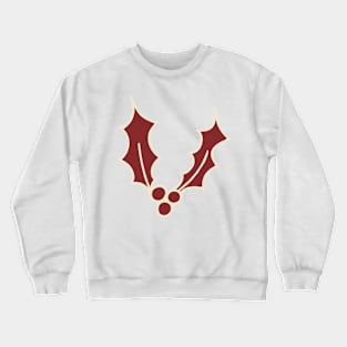 Simply Christmas Collection - Holly - Classic Xmas Colours Crewneck Sweatshirt